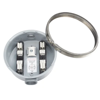 100A 4jaws Best Dts Single Phase Electrical Meter Base