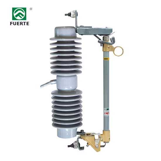Outdoor High Voltage Expulsion Porcelain Dropout 24kv 100A Fuse Cut out