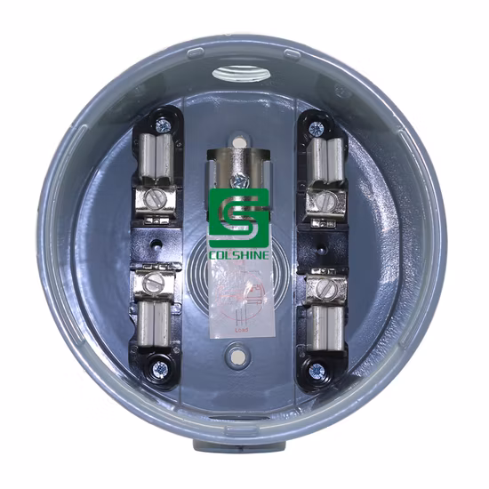 5 Jaw Iron Terminals 100A Meter Base