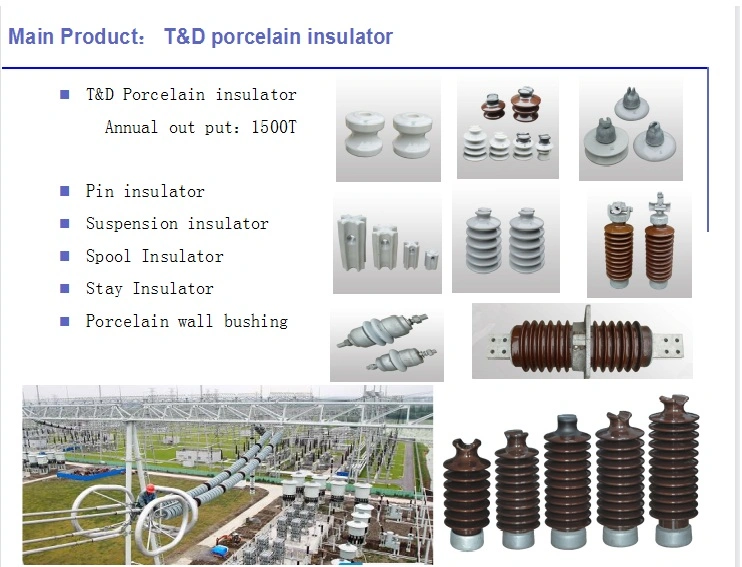 33kv Support Insulator Porcelain Line Post Insulator