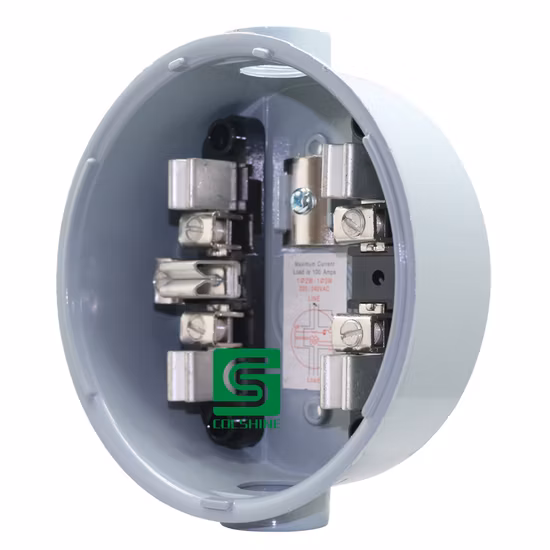 5 Jaw Iron Terminals 100A Meter Base