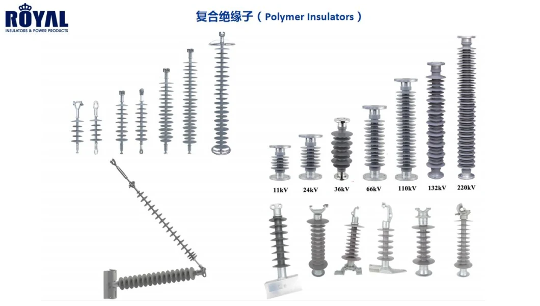 10kv-400kv 500kv Polymer Insulators Suppliers/Polymer Suspension Dead End Insulators/Polymer Horizontal Vertical Line Post Insulators/Polymer Pin Insulators/