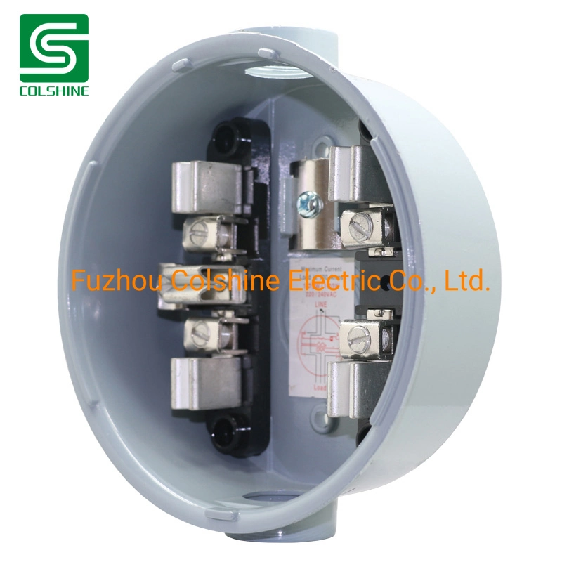 Electrical Meter Base 100A Single Phase Residential Meter Socket
