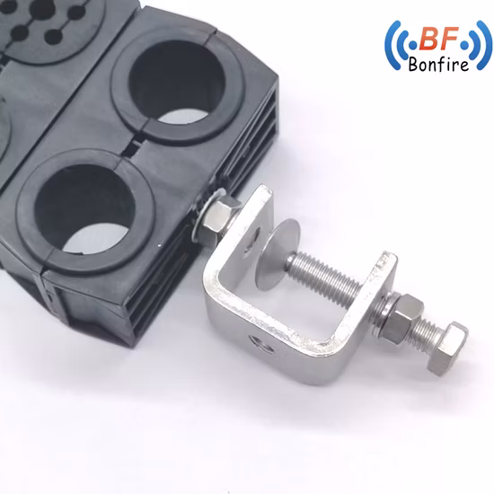 Basiccustomization Fiber Optic Drop Cable Clamp Insulation Suspension Dead End Anchor Clamps
