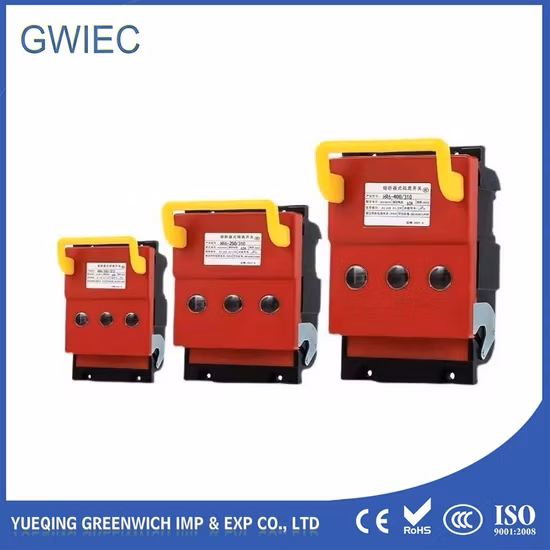 Hot 16A 20A Disconnect Fuse Electrical Isolator Knife 3 Phase Changeover Isolation Switch Disconnector