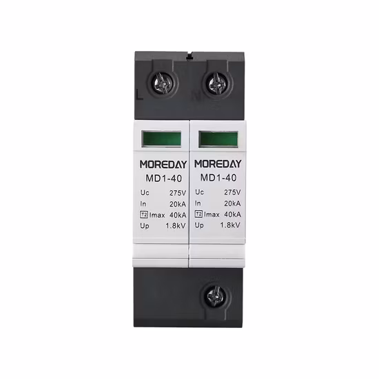 AC/DC Low-Voltage System 60-120ka 385V Surge Protective Device SPD Surge Arrester Lightning Arrester