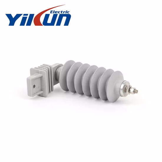 12kv, 24kv, 36kv 10ka Polymeric Metal Oxide Lightning Arrester/Surge Arrester