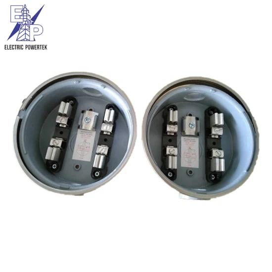 High Quality Die Cast Aluminum Round Meter Base for Electrical Connection